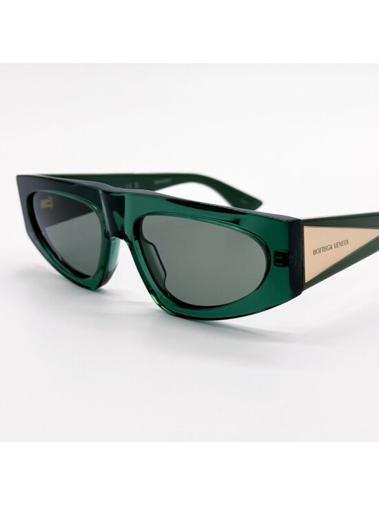 NEW BOTTEGA VENETA SUNGLASSES BV1277S 003 WOMEN GREEN EYEWEAR main image 7